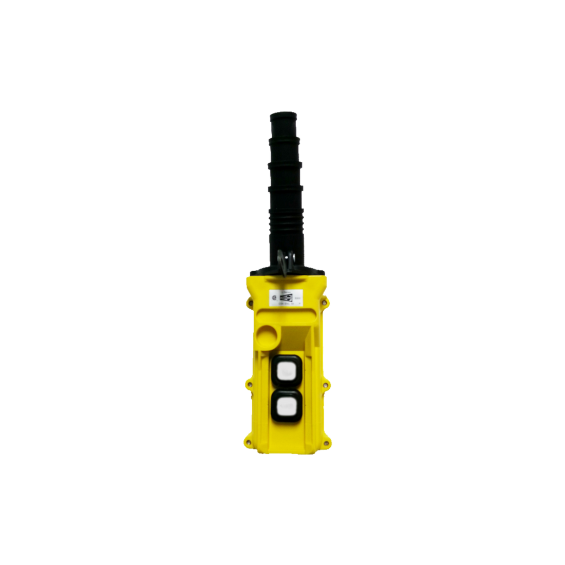 2-Button Pendant, Single-, Dual-Speed Switches (L2-S-1, L2-S-2) Yellow
