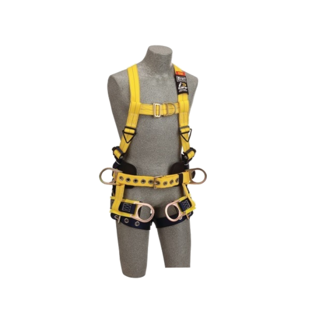 Vest Style Delta Tower Climbing Harness Front View