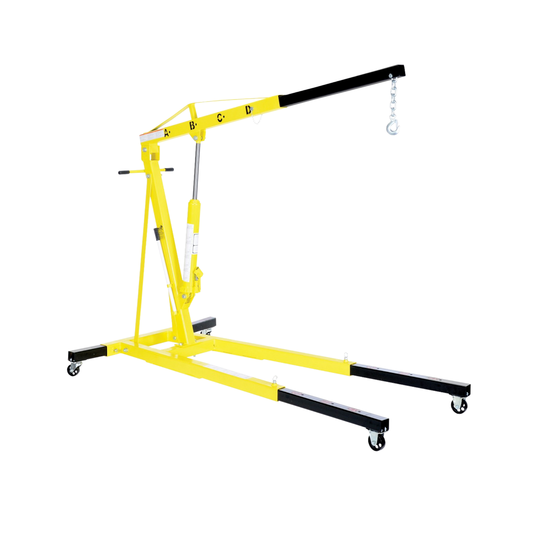 Engine Hoist/Cherry Picker, Model Number: EHN-40-T, Fully Extended View