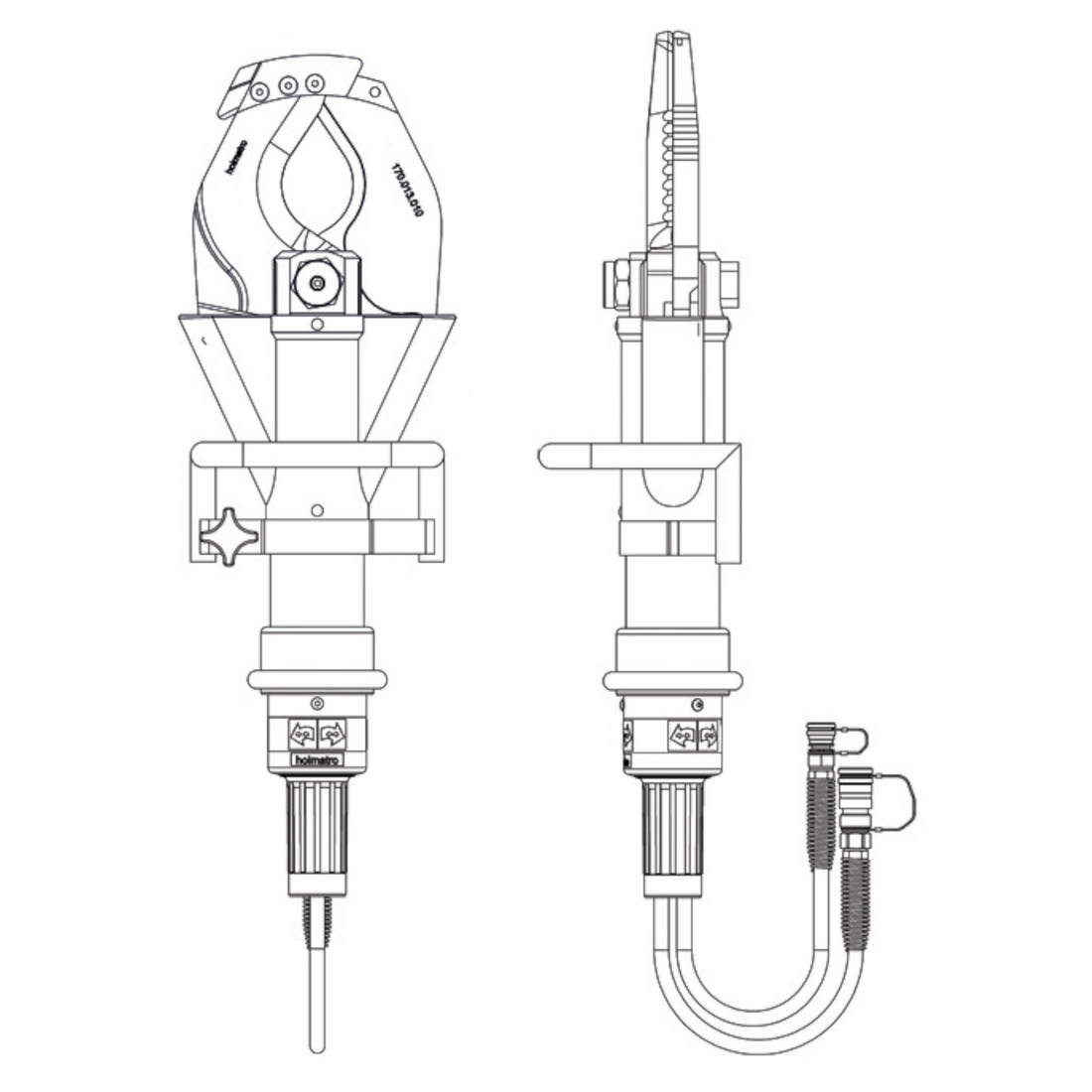 Medium Mobile Cutter Drawing, ICU10A10