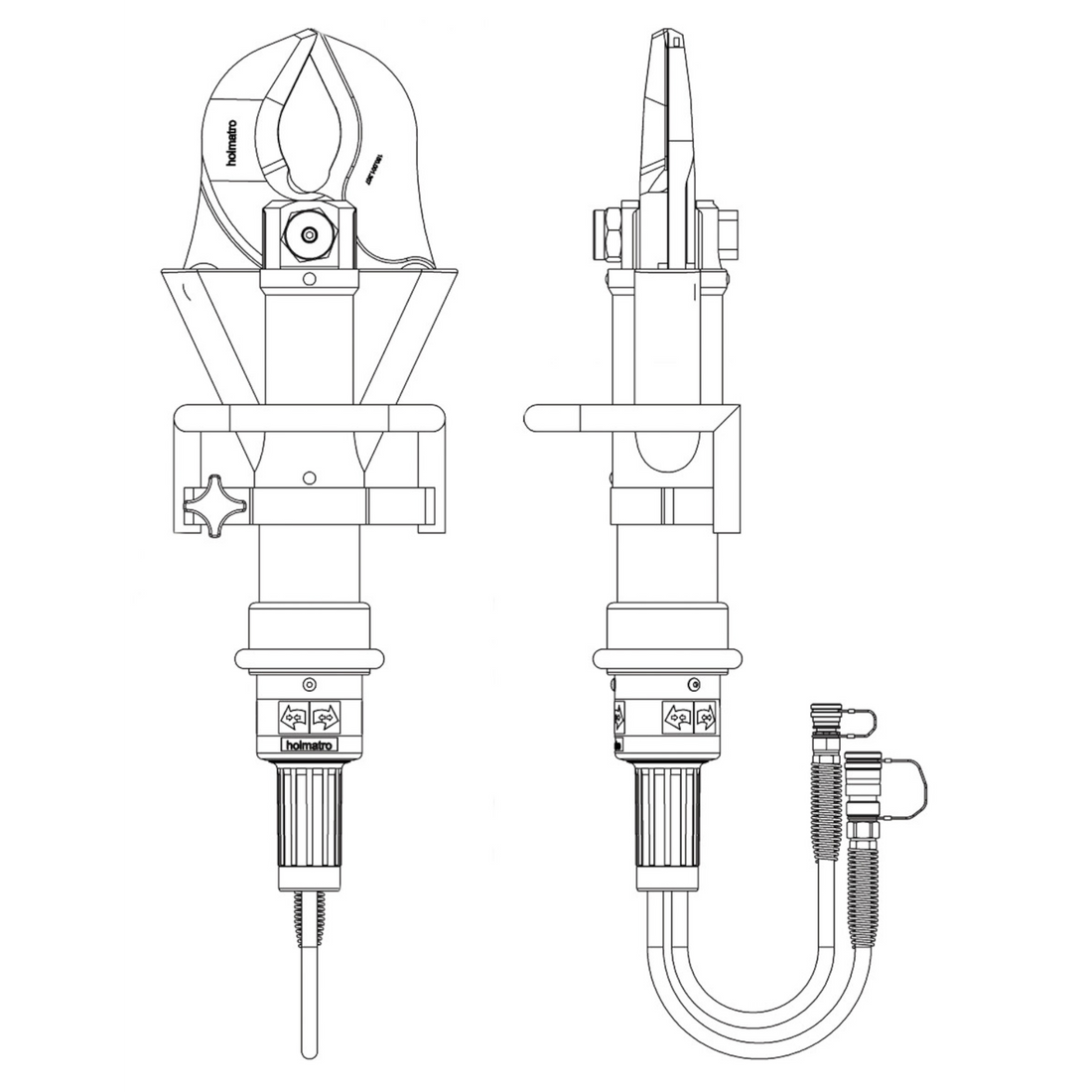 holmatro pedal cutter Holmatro Large Mobile Cutter, 7.1" Cut Opening, ICU 40A30, 178.012.019 – Bohl Crane Incorporated