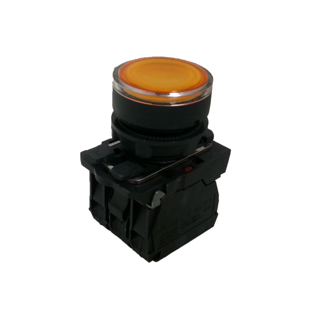 Duct-O-Wire LS-MS-LED-A (Amber) Momentary Switch