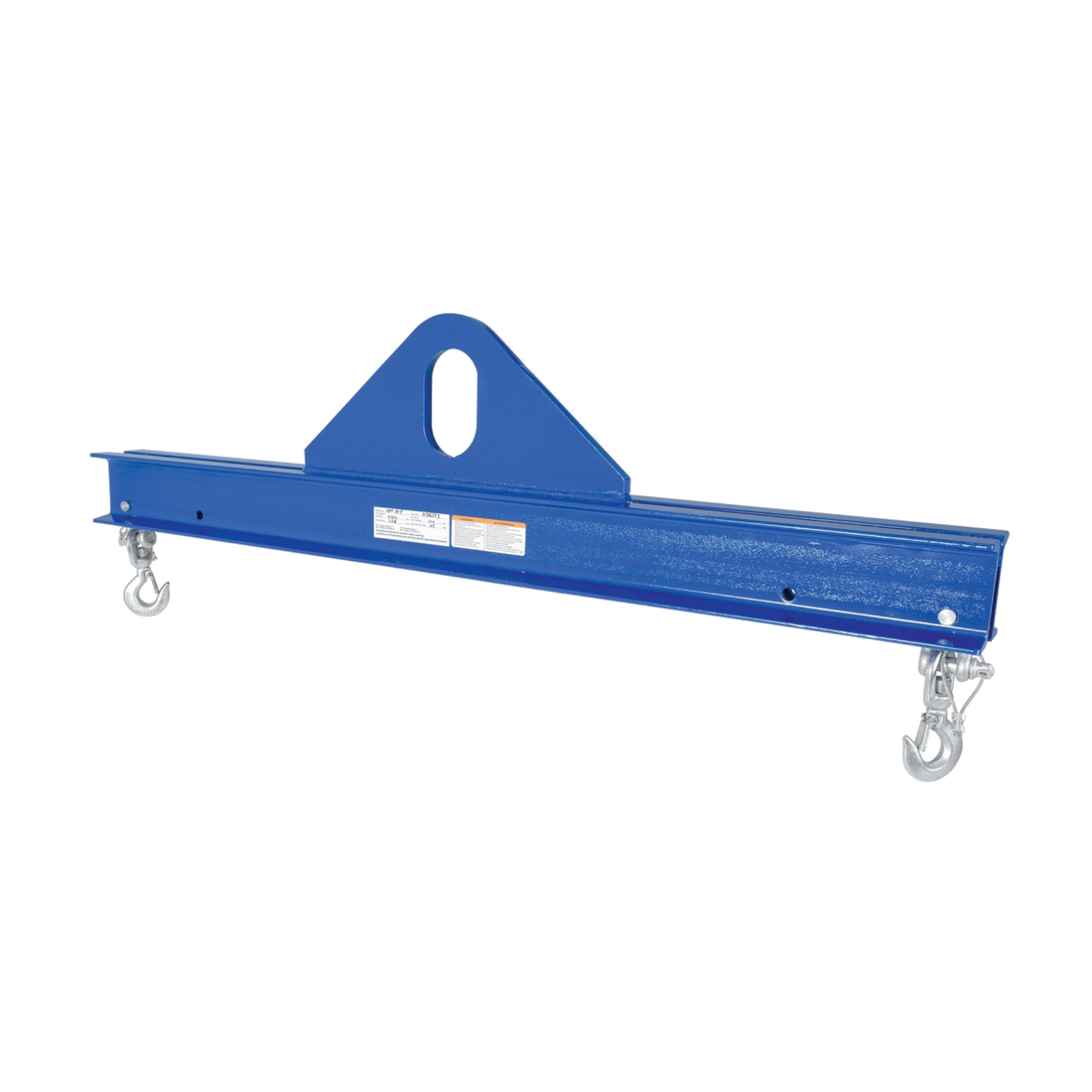 Vestil Steel Economy Spreader Beam | 48 in. length | 4,000 lb. Capacity | Color: Blue | Part Number: SBM-40-4