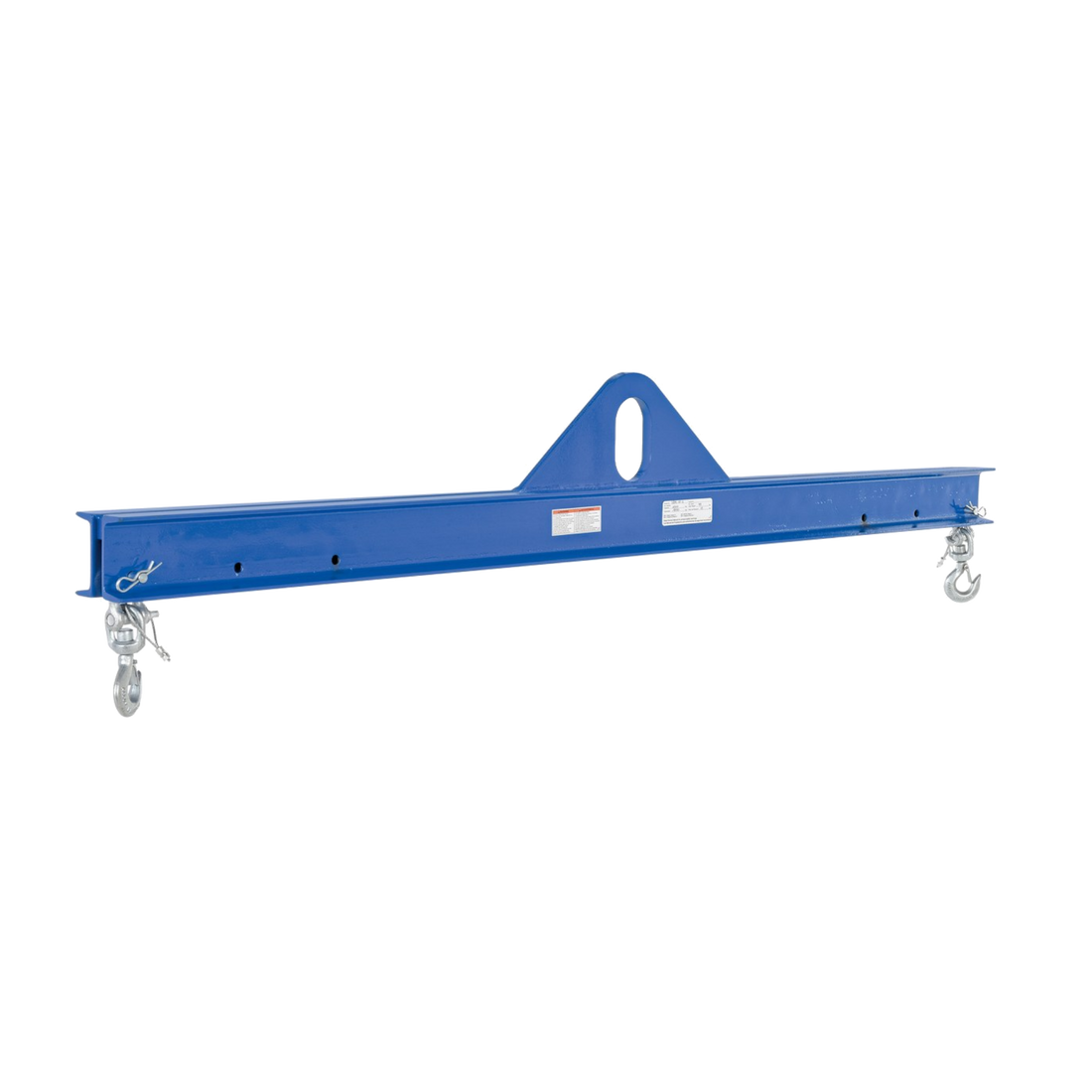 Vestil Steel Economy Spreader Beam | 72 in. length | 4,000 lb. Capacity | Color: Blue | Part Number: SBM-40-6