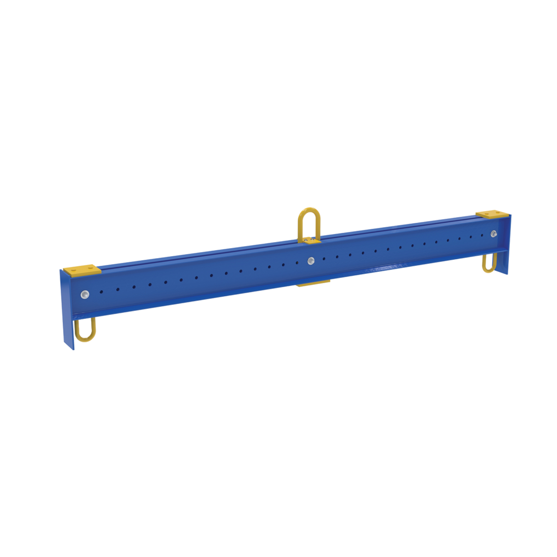 Vestil Steel Adjustable Spreader Beam | 128-1/2 in. Length | 10,000 lb. Capacity | Color: Blue | Part Number: SBM-BFB-100-10