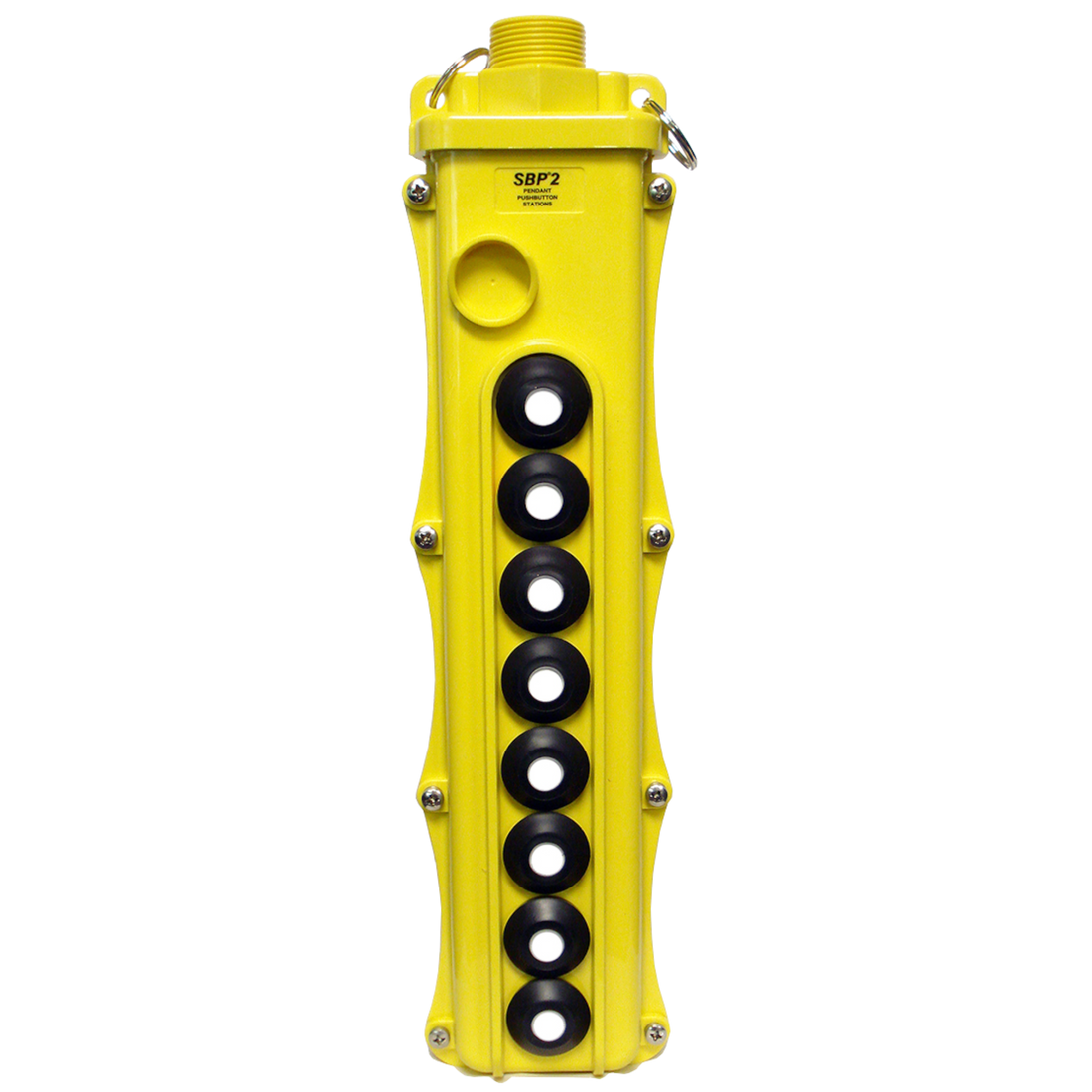 8-Button Pendant, Single, Two, Three-Speed (SBP2-8-WA,-WS,-WT) Yellow